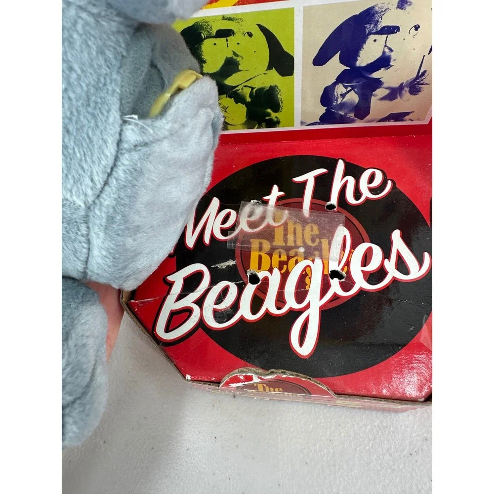 Gemmy Meet The Beagles Sings‎ A Hard Days Night Musical Plush Dog Beatles 2003
